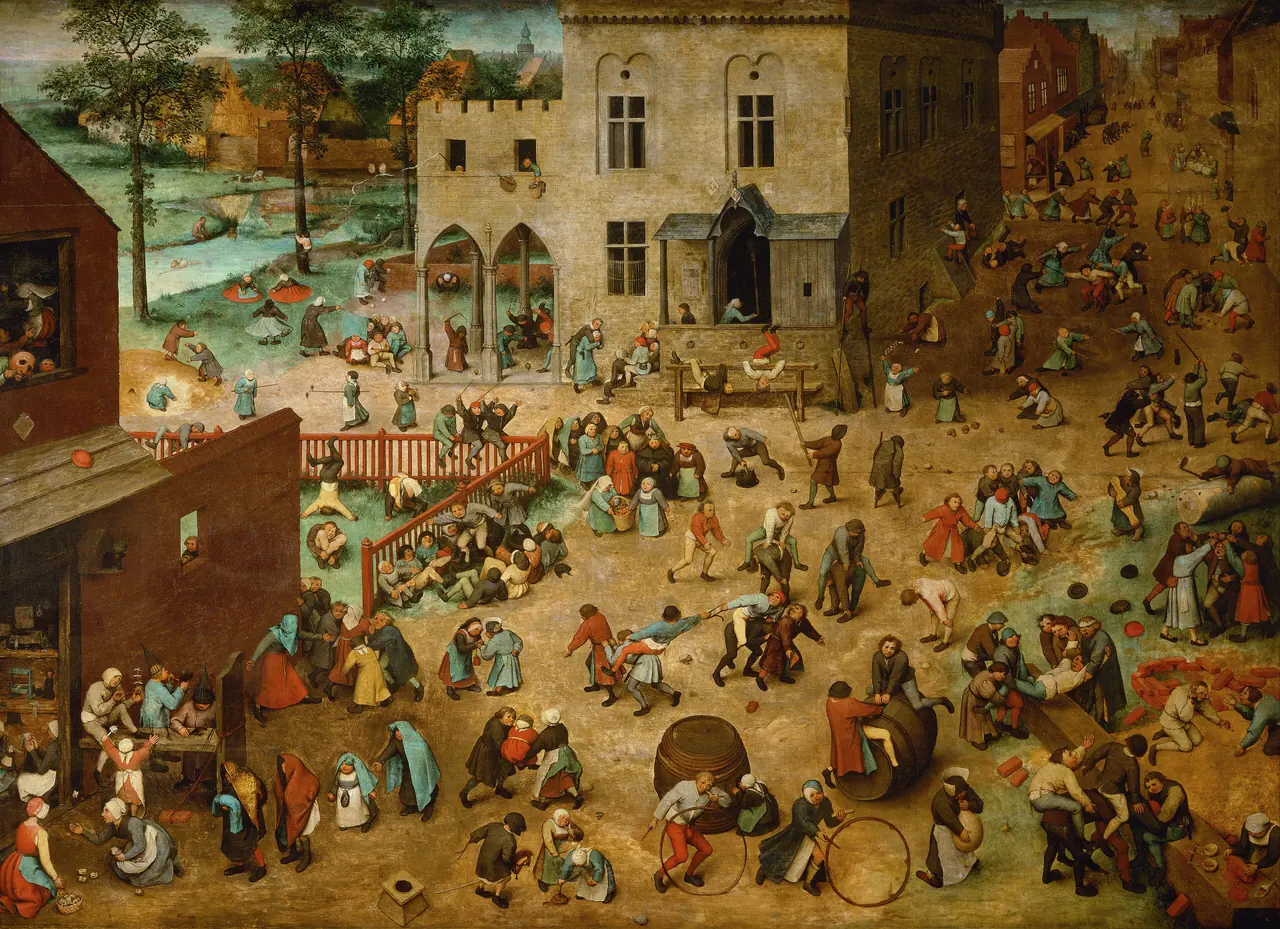 Children's Games, Pieter Bruegel, 1560