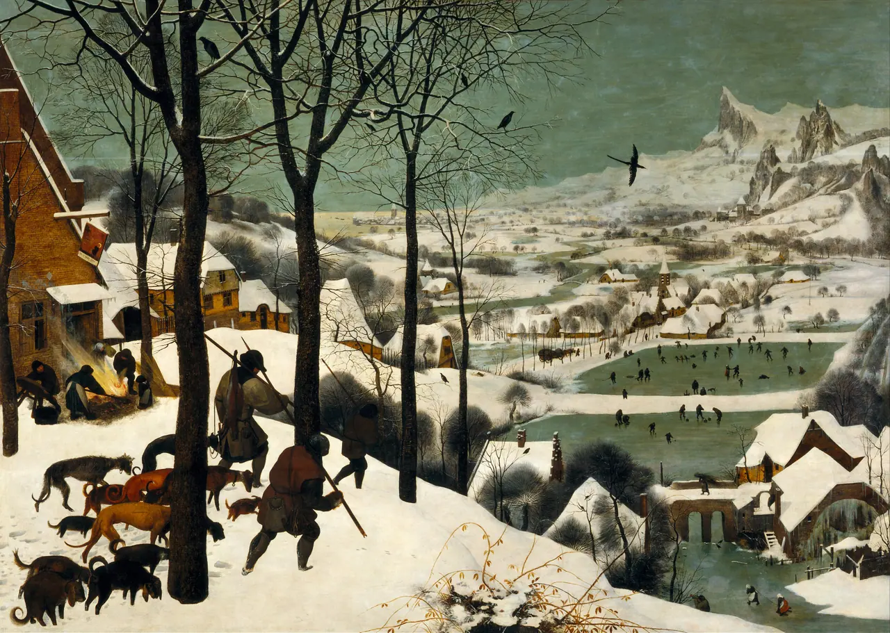 The Hunters in the Snow, Pieter Bruegel, 1565
