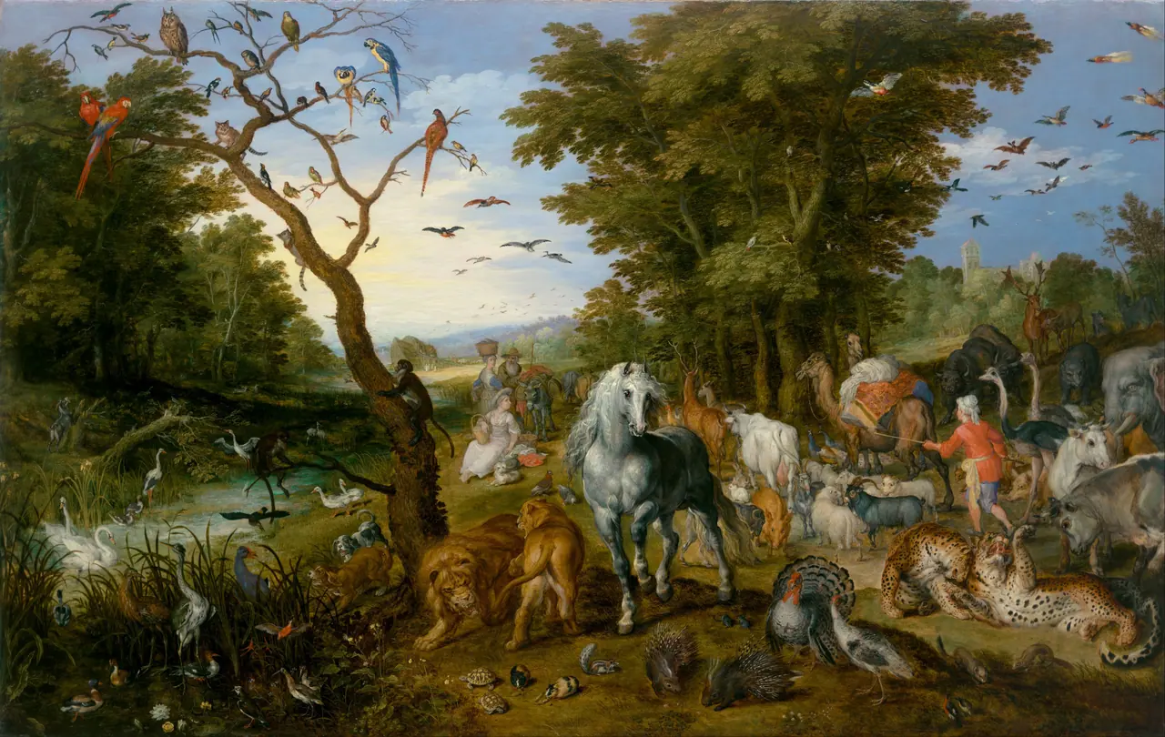The Animals Enter the Ark, Jan Brueghel the Elder, 1613